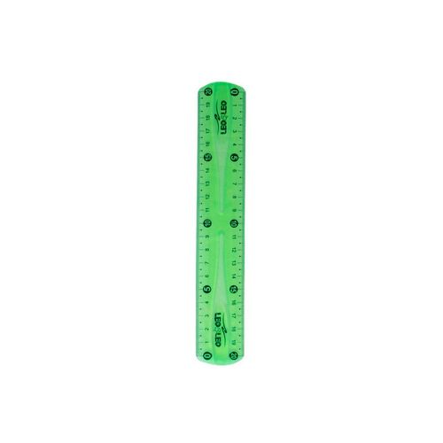 Regua de 20cm Flexivel Sortida - Leo  Leo Verde
