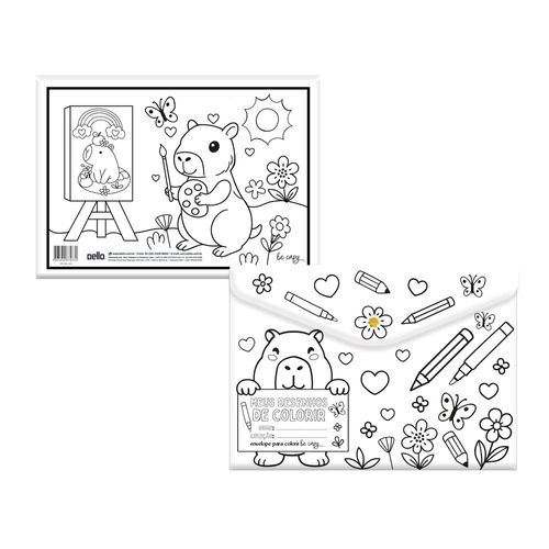 Envelope Com Botao A4 P Color Be Cappy L Dello