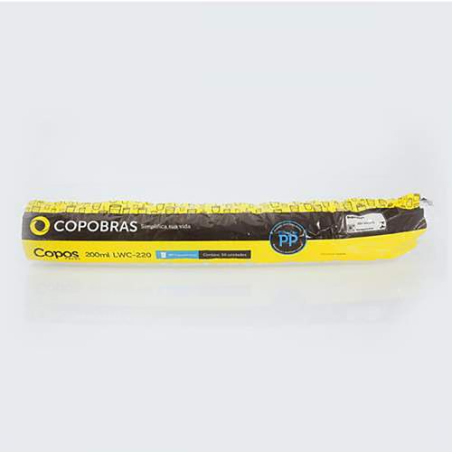 Copo Plastico 220ml Lwc Pacote Com 50un - Copobras