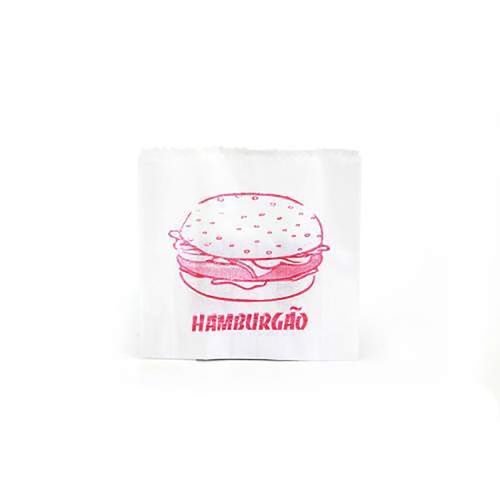 Saco Papel Hamburgao Impr Jakspel Pc400