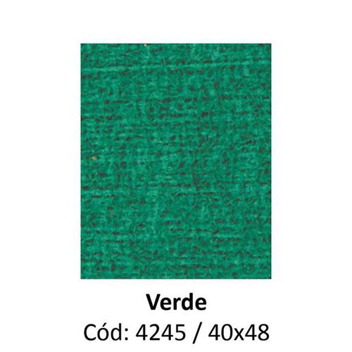 Emborrachado Eva 40x48 Atoalhado Verde - Leo  Leo