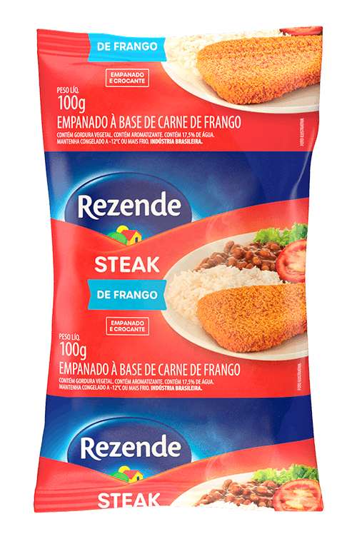 Empanado de Frango Steak Rezende 100g