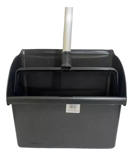 Pa Para Lixo Coletora Coletora Pro Sem Tampa Preto Star Clean