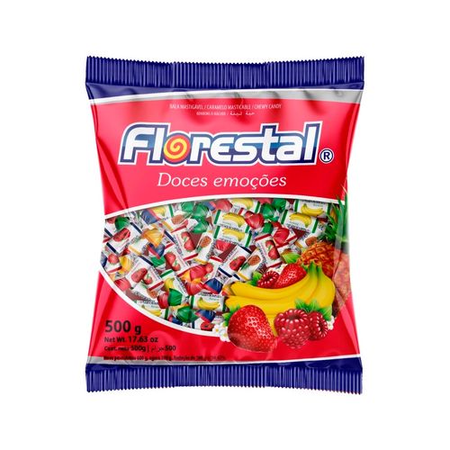 Bala Mastigavel Mole Sortida Florestal 500g