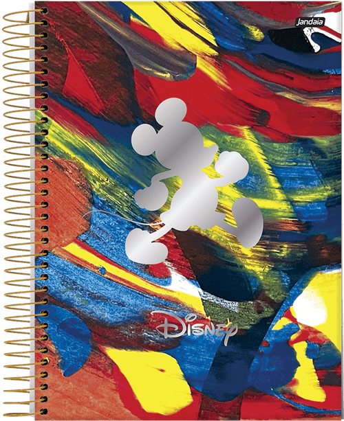 Caderno Universitario Capa Dura 1 Materia Disney Proj Deei 80fl Jandaia 77188