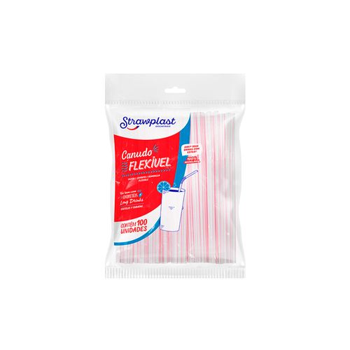 Canudo Flex 6mm Flexivel Cs210 Pc100