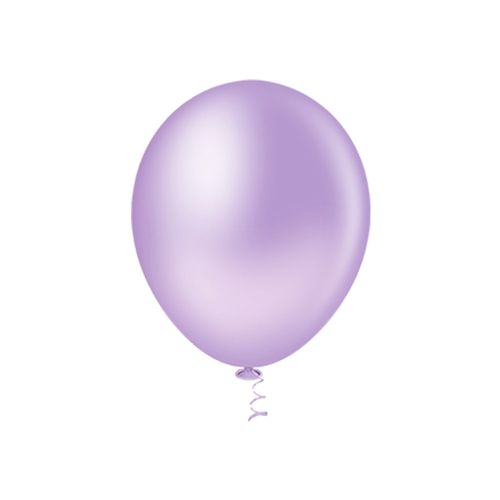 Balao N09 Liso Lilas Pacote Com 50 - Pic Pic
