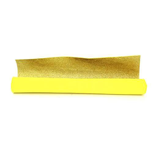 Emborrachado Eva Com Glitter 40x60 Ouro - Leo  Leo