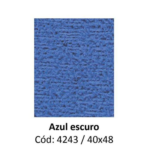 Emborrachado Eva 40x48 Toalha Azul Escuro - Leo  Leo