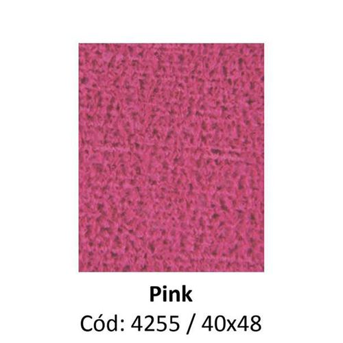 Emborrachado Eva 40x48 Atoalhado Rosa Pink - Leo  Leo