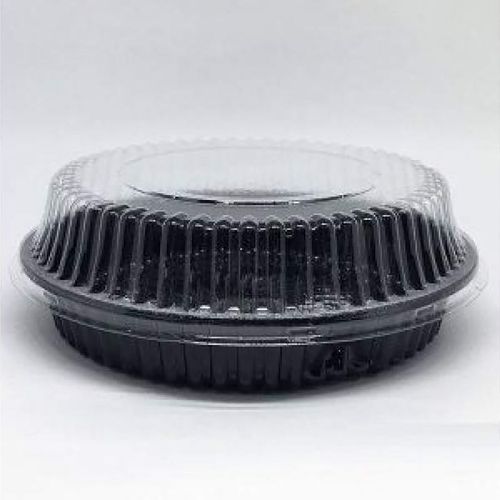 Porta Alimentos G-40m Torta Pudim 1,4kg Preta - Galvanotek