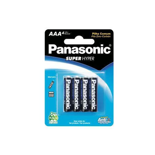 Pilha Comum Palito Aaa Panasonic C/4