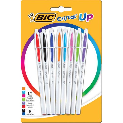 Caneta Esferografica Cristal Up - Blister C/8 Un - Bic
