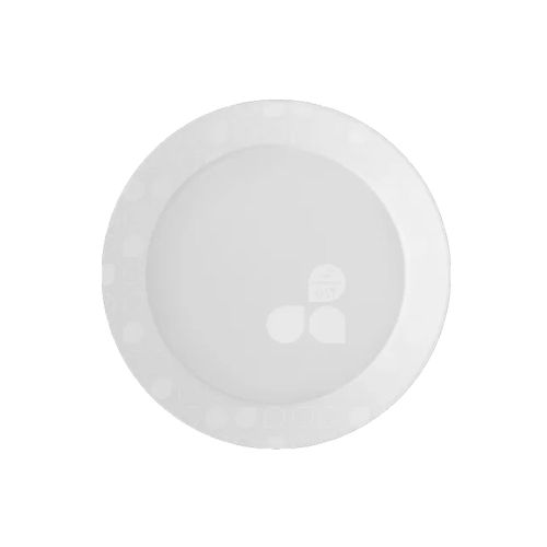 Prato Plastico Descartavel Redondo 15cm Branco Strawplast C/10 Unidades