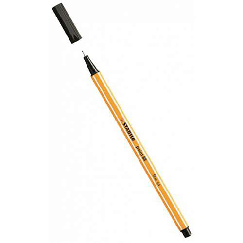 Caneta Point 88 Preto Stabilo Blister