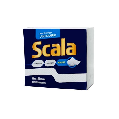 Guardanapo Scala Branco 22x20 100fls