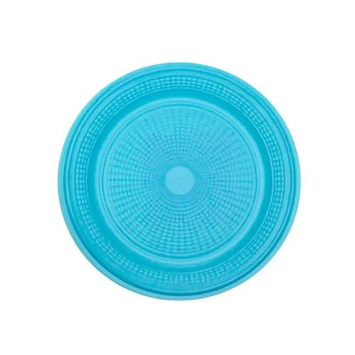 Prato Plast Red 15cm Biodeg Azul Claro Trik C/10