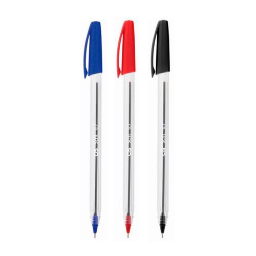 Caneta Esferografica Scrit 0.7 Azul/preta/vermelho Cis Blister C/3