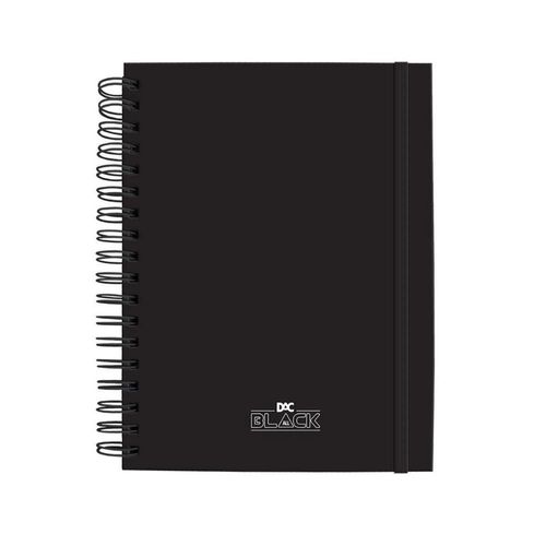 Caderno Universitario Smart All Black 80 Folhas - Dac