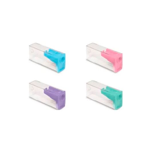 Apontador C/ Deposito Tons Pastel - Faber Castell