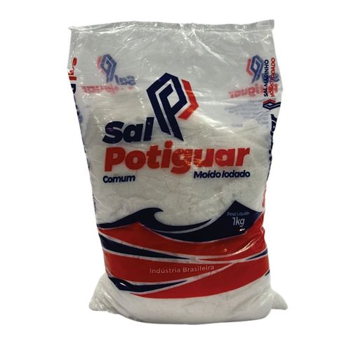 Sal Grosso Potiguar Churrasco Iodado 1kg
