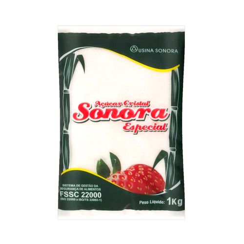 Acucar Cristal Sonora 1kg