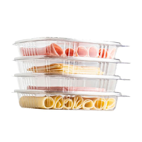 Porta Ga-89 Pote Retangular 470ml Cristal Un