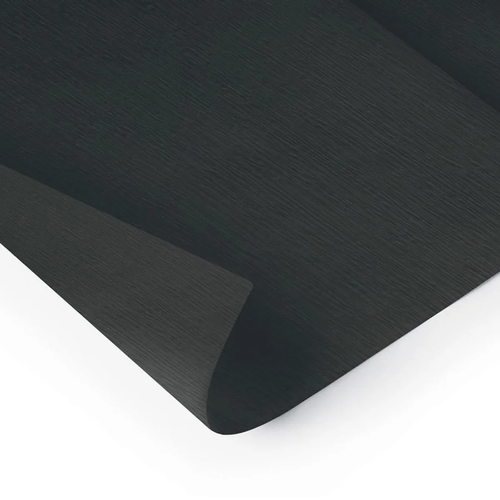 Papel Crepom Mais 48cmx2m Preto Ridet