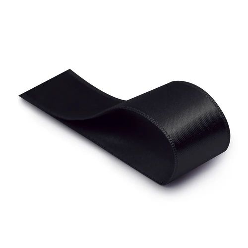Fita Cetim 6,5mm Preto Cromus 10m