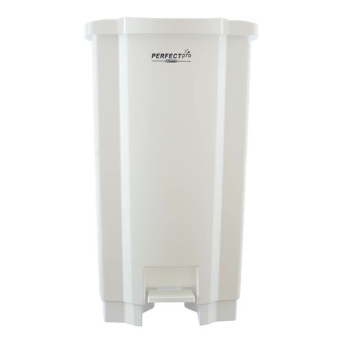 Lixeira Com Pedal 100l Branca Perfectpro
