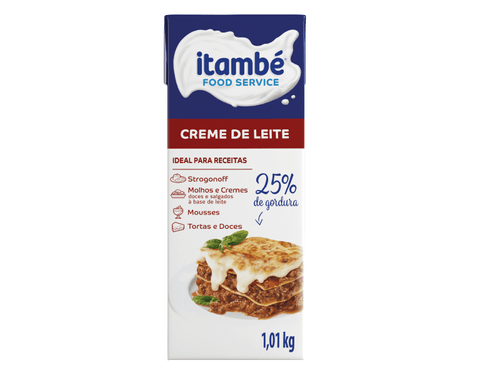 Creme de Leite 25 Gordura Itambe 1,01kg