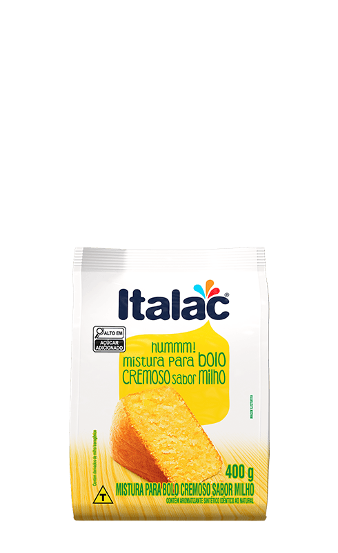 Mistura Para Bolo Sabor Milho Italac 400g