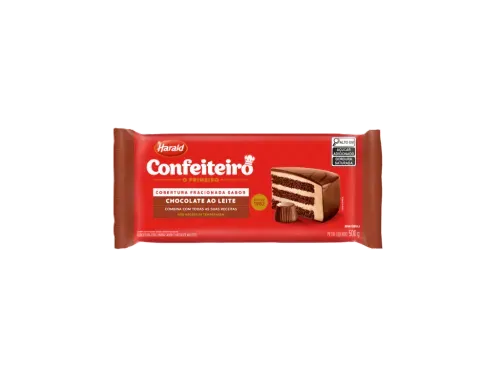 Cobertura Barraao Leite Confeiteiro Harald 500g