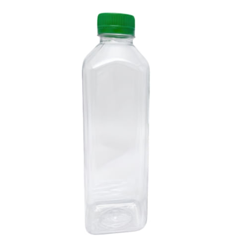 Garrafa 500 Ml Pet Quadrada Thoten Un