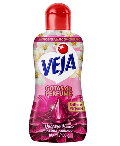 Limpador Veja Gotas Perf. Gel Conc Jasmim 100ml