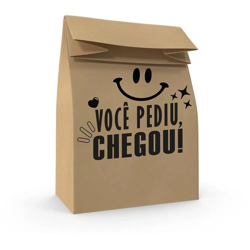 Saco de Papel Kraft 90x48 Gg Liso Leal Emb 50 Pecas