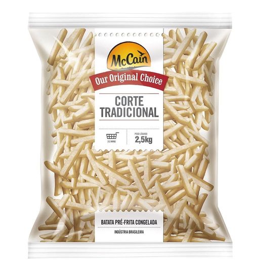 Batata Cong Corte Trad 9mm Mccain 2,5kg