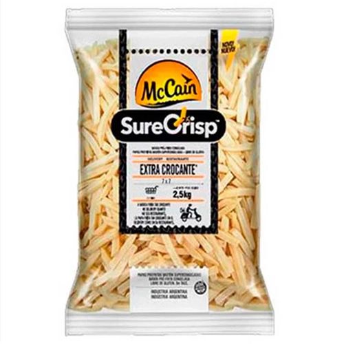 Batata Cong Surecrisp Extra Croc 9mm Mccain 2,5kg