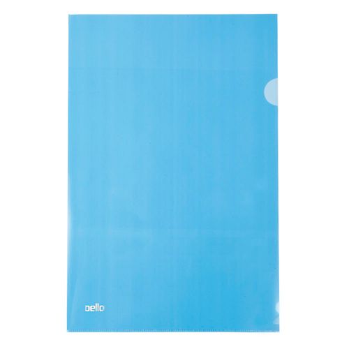 Pasta Tipo L A4 Azul Pacote Com 10 Un - Dello