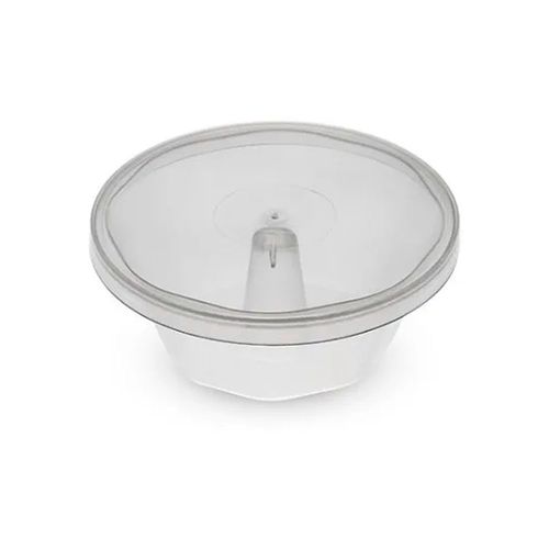Forma Pudim Pequena Cr Com Tampa 120ml Plastilania C/10