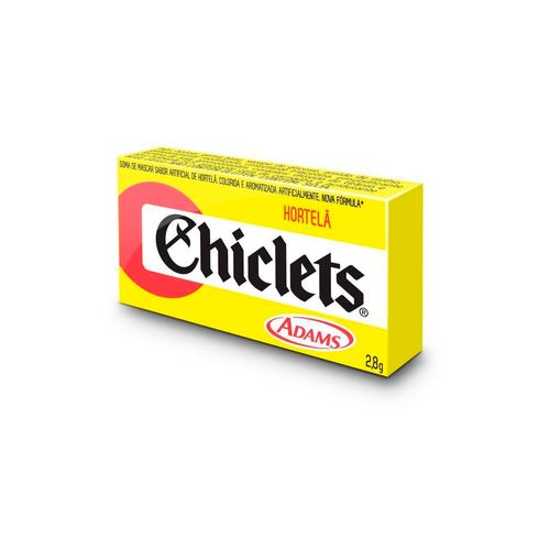 Chiclets Adams Hortela 2,8g