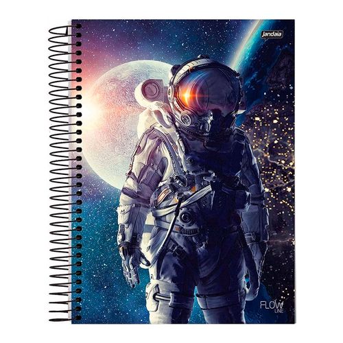 Caderno Universitario Flow Capa Dura 15 Materias C/240 Folhas - Jandaia