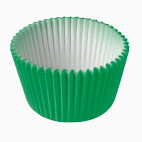 Forminha Para Cupcake Verde Bandeira Mago Pc45