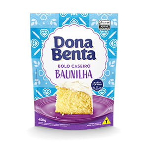 Mistura Para Bolo Baunilha Dona Benta 450g