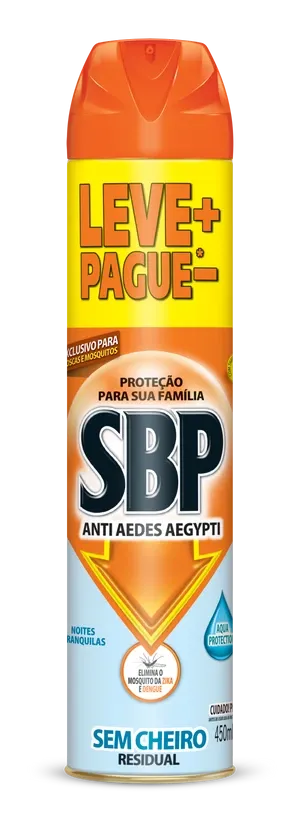 Inseticida Aero Sbp Anti Aedes Sem Cheiro 360ml