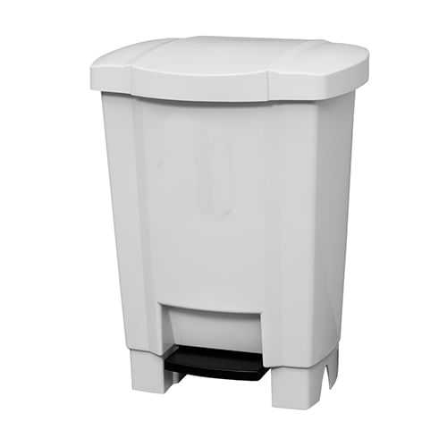 Lixeira Com Pedal Branca Star Clean 18l