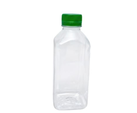 Garrafa 300 Ml Pet Quadrada Thoten Un