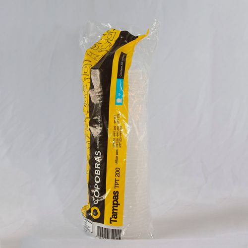 Tampa Pote 175ml/200ml/250ml Copobras   Pc50