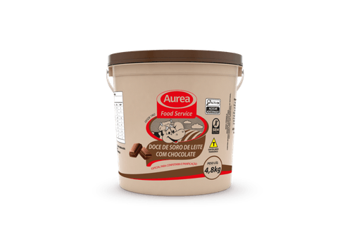 Doce de Leite Com Chocolate 4,8kg - Aurea