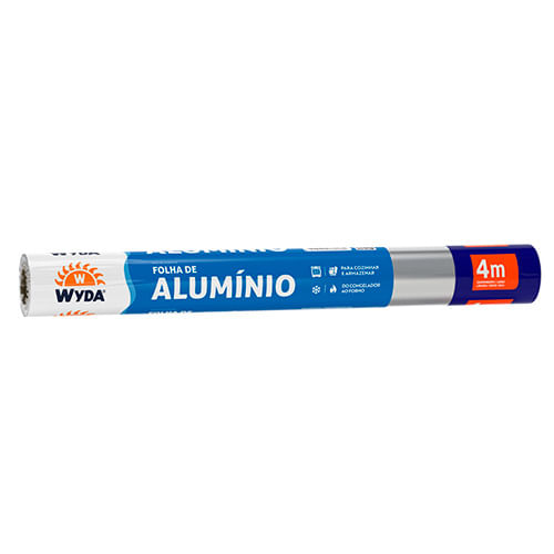 Papel Aluminio 45x4mt Wyda